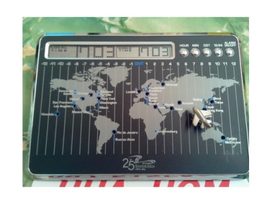 นาฬิกาบอกเวลารอบโลก