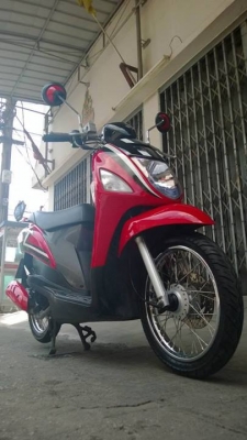Suzuki LET 2013 วิ่งน้อย แดงเทา ขายราคาถูกๆ ลดได้เยอะ หลักพันบาท