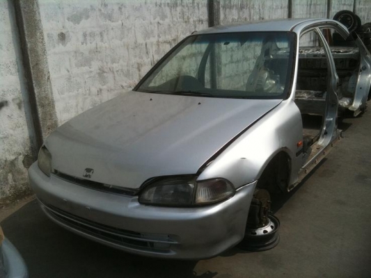 จำหน่าย หัวตัดติดเครื่องยนต์ AC คาร์บู ติด หลังค้า Honda EG + ท้ายตัด EG