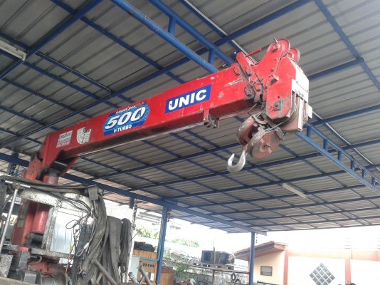 ขายเครน UNIC 5ตัน4ปอก สภาพดี พร้อมใช้งาน