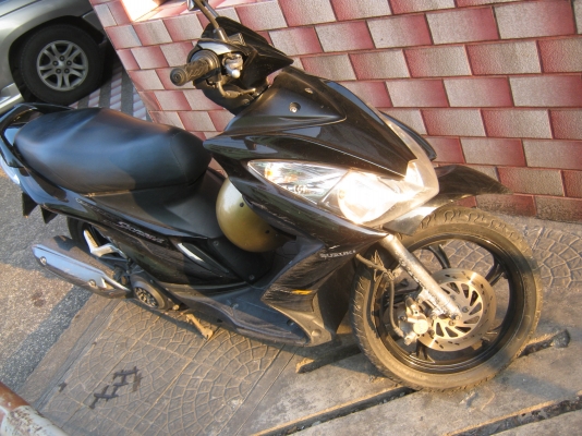 suzuki skydrive 125 เกียร์ออโต้ สตาร์ทมือ เอกสารชุดโอนครบ