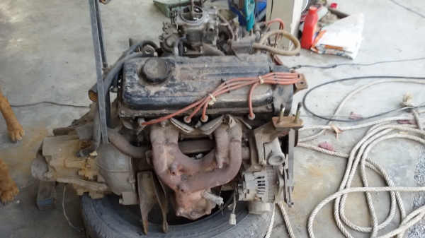 ขายเครื่่องมิตซู คาร์บู พร้อมเกียร์