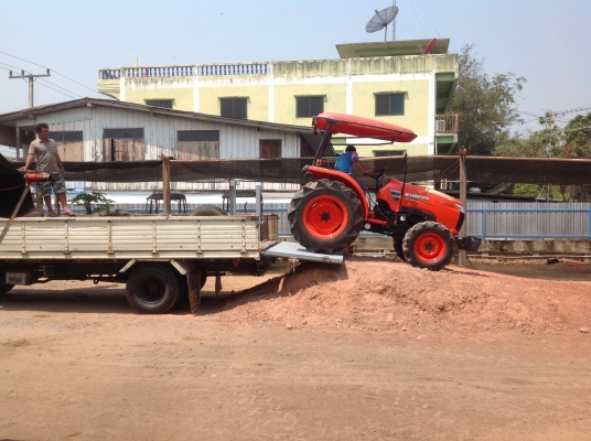 ปัญญาแทรคเตอร์มาแล้ว...จัดมาคูโบต้า L3608  โรตาลี่ตราช้างRX163