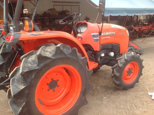ปัญญาแทรคเตอร์มาแล้ว...จัดมาคูโบต้า L3608  โรตาลี่ตราช้างRX163