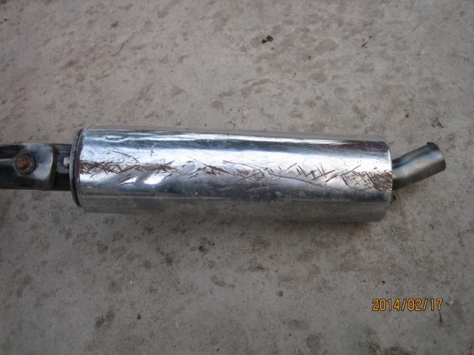 ท่อไอเสียTZRR สภาพสวยเดิมๆไม่ผุไม่มีสนิม  600 (พร้อมส่ง)