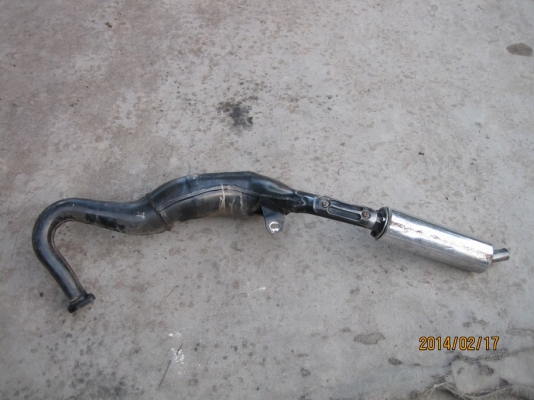 ท่อไอเสียTZRR สภาพสวยเดิมๆไม่ผุไม่มีสนิม  400 (พร้อมส่ง)