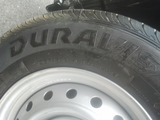 ขายล้อ+ยาง bridgestone ถอดจากรถป้ายแดง 4วง