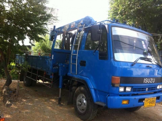 รถ6 ล้อติดเครน  ขายเเล้ว