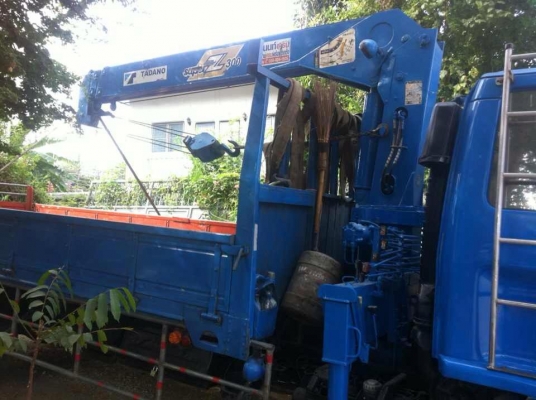 รถ6 ล้อติดเครน  ขายเเล้ว