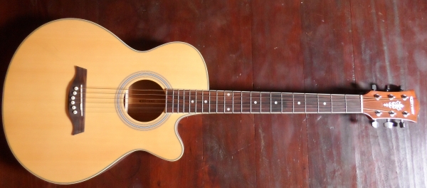 ขายกีต้าโปร่งไฟฟ้า 2300