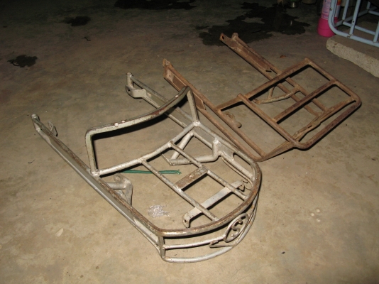 ตะแกรงท้าย a100 งานเก่าเดิมๆพร้อมใส่