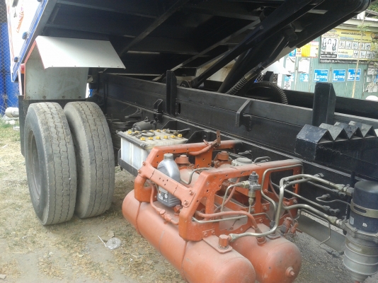 ขายดัมพ์ MITSUBISHI เครื่อง195แรง พ.เพาเวอร์ เบรกทิฟฟี่ แอร์เย็น