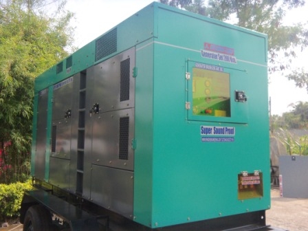 เครื่องปั่นไฟนำเข้าประกอบใหม่ 200 Kva.รับประกัน 12 เดือน