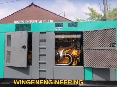 เครื่องปั่นไฟนำเข้าประกอบใหม่ 200 Kva.รับประกัน 12 เดือน