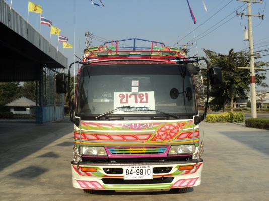 ขายอีซูซุเด้กก้า 6 ล้อ เครื่องยนต์ 6HE1 - 6 สูบ 195 แรงม้า กระบะบรรทุกดัมส์ข้าวเปลือก ดัมส์เกษตร