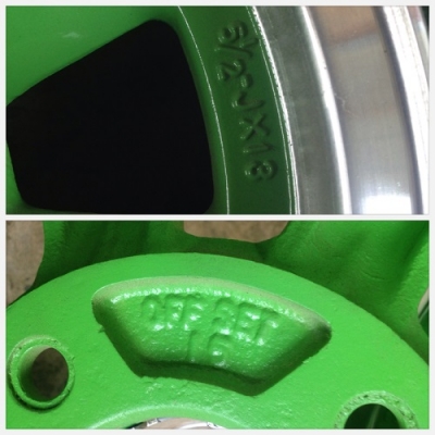 ขายกล้วยเขียว Chalenger ขอบ 13x5.5 ออฟ15 4/114.3 สวยกริ๊ป