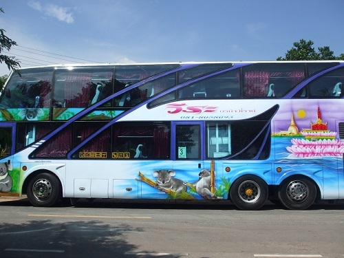 ขายรถบัส 8 ล้อ 2 ชั้นปรับอากาศ mitsubishi 8 สูบ