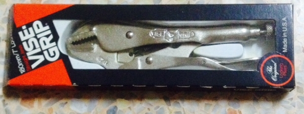 คีมล็อก ยี่ห้อ VISE GRIP U.S.A แท้ใหม่ ขนาด 7"