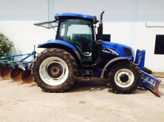 ขาย -- New Holland TS 100A  -- UK -- มีทะเบียน พร้อมใช้  อุปกรณ์พร้อม