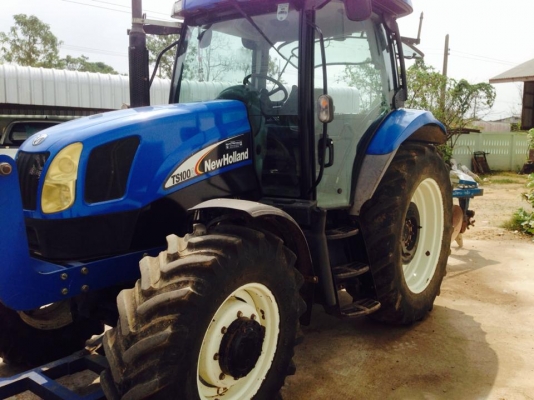 ขาย -- New Holland TS 100A  -- UK -- มีทะเบียน พร้อมใช้  อุปกรณ์พร้อม