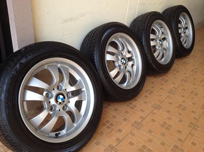 แม็กซ์ยาง BMW E90 16 นิ้ว ใส่ s3 ได้หมด สภาพใหม่ตจวส่งได้ครับ