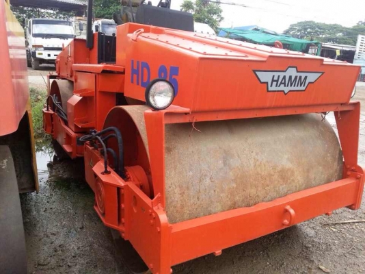 รถบดสั่นเสทือนขนาด8ตัน HAMM HD85 เก่านอก