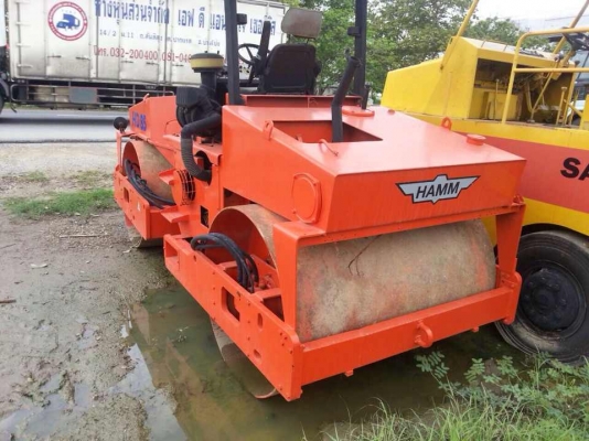 รถบดสั่นเสทือนขนาด8ตัน HAMM HD85 เก่านอก
