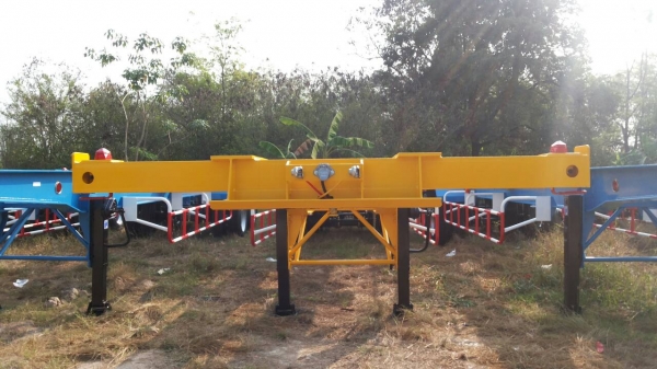 รถเทรลเลอร์นำลาภ  มงคลสยาม ขายหางก้างปลา  2  เพลา  ใหม่