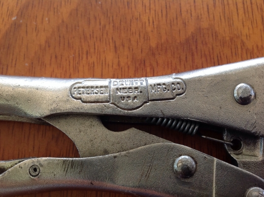 ขายคีมล็อค VINTAGE 7R, PETERSON VISE GRIP ขายคีมล็อค VINTAGE 7R, PETERSON VISE GRIP
