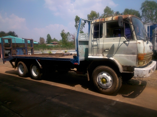 HINO KT725 รถหางปลาไฮดรอริก 1 เพลา เครื่องEH700 HINO KT725 รถหางปลาไฮดรอริก 1 เพลา เครื่องEH700