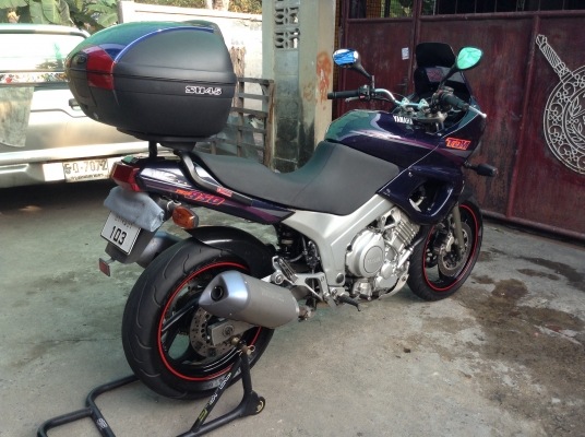ลดกระหน่ำ ราคาเท่า400 ขาย(แลก-เทิร์น) yamaha TDM850 ปี95-96     ทะเบียนพร้อมโอน เครื่องดีไม่มีเยิ้ม ระบบไฟครบ สภาพจบๆพร้อมออกทริป