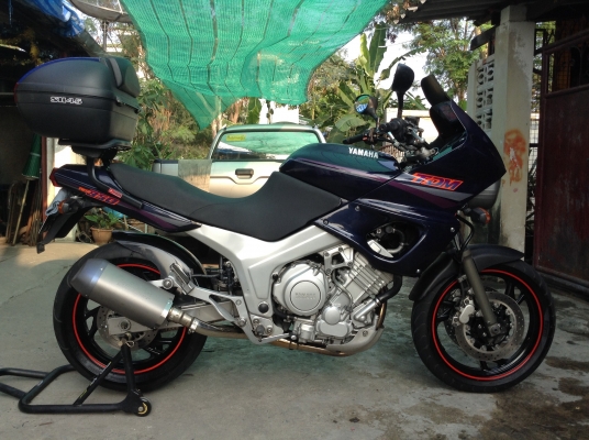 ลดกระหน่ำ ราคาเท่า400 ขาย(แลก-เทิร์น) yamaha TDM850 ปี95-96     ทะเบียนพร้อมโอน เครื่องดีไม่มีเยิ้ม ระบบไฟครบ สภาพจบๆพร้อมออกทริป