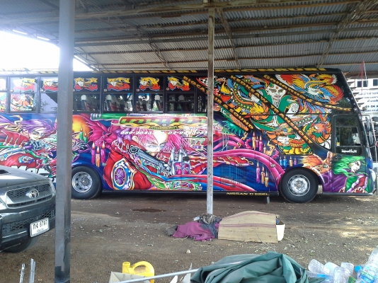 ขายรถบัสพัดลม 3 เสา เชิดชัย เครื่อง PF360 ราคา