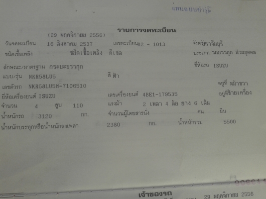 ขาย6 ล้อ isuzu nkr 110 (NKR58LU5m)ดาวน์98000จัดแนนซ์ทุกจังหวัดอนุมัติง่ายเร็ว2ช.ม เอกสารง่ายๆสบายๆ รถห้างแท้ 100\% พวงมาลัยเพาเวอร์ ยกหัวได้ รถสวยมากๆ พร้อมใช้สุดๆ พร้อมโอนได้เลย(แนนซ์จะพาไปโอน) ขาย6 ล้อ isuzu nkr 110 (NKR58LU5m)ดาวน์98000จัดแนนซ์ทุกจังหวัดอนุมัติง่ายเร็ว2ช.ม เอกสารง่ายๆสบายๆ รถห้างแท้ 100\% พวงมาลัยเพาเวอร์ ยกหัวได้ รถสวยมากๆ พร้อมใช้สุดๆ พร้อมโอนได้เลย(แนนซ์จะพาไปโอน)