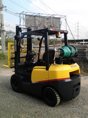 รถสวยเทพ TCM FG25-T3 รุ่นล่าสุด เกียร์ออโต้ ยางตันใหม่ 4 เส้น