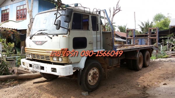 ***ขายแล้วครับขอบคุณ Truck2hand ขาย10ล้อเพลาเดียวท้ายลาด ขึ้นรถเกี่ยว/แบคโฮ120 Hino kt725 eh700 168 hp เครื่องแน่นดี แรง อึด เกียร์เดิมทำเกียร์สาย วางหัวF18(ลงเล่ม) ช่างล่างดีคานหน้า240 โบกี้ใหญ่ คัสซีเดิมดี มีตำหนิช่วงปลาย2ข้างแต่เก็บงานแล้ว พ.พาวเวอร์ เ