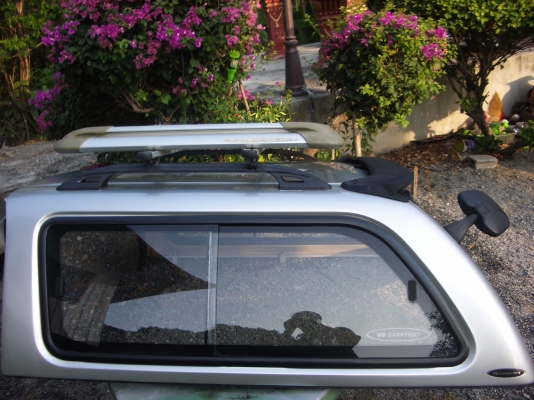 ขายหลังคาแครี่บอย + แร็คหลังคา สีบรอน สภาพดี