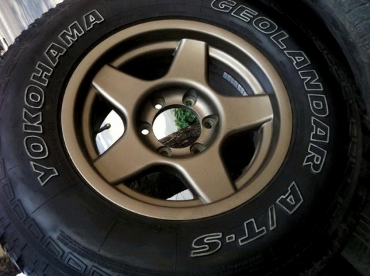 ขายยาง Yokohama Geolandar ATS  + ล้อ Lenso ลายBredley บวก10