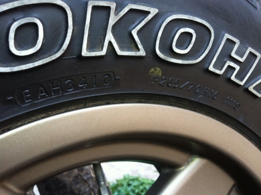 ขายยาง Yokohama Geolandar ATS  + ล้อ Lenso ลายBredley บวก10