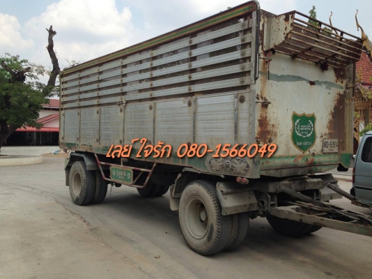 **400,000 บ.ต่อรอง**ขายลูกพ่วง 2คานดั้มเนียม 6.0ม. พรชัยสุพรรณ ปี49 สภาพดี พื้นดีข้างดีไม่ผุ ยางดี8เส้น พร้อมใช้ พร้อมลุยงาน ราคาต่อรองได้เด้อ พี่น้องครับ