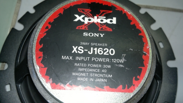 ลำโพงดอก Sony 6 inch (นิ้ว) MADE IN JAPAN สภาพสวยครับ
