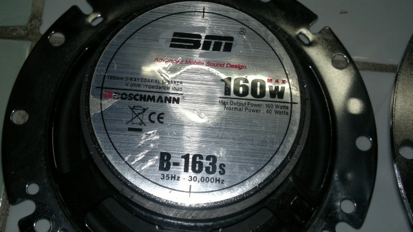 ลำโพงดอก 6 นิ้ว BOSHMAN PEAK 160W