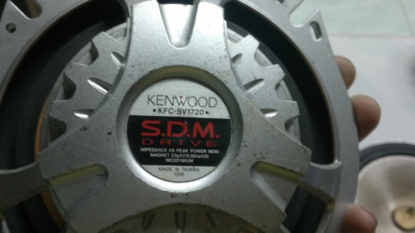 ลำโพงดอก KENWOOD SV-1720 6 นิ้วสภาพสวย