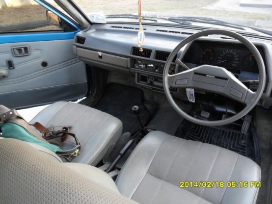 ขายรถนิสสัน ซันนี่ B11 เครื่องเดิม1.3 เกียร์ธรรมดา ภายในสวยเดิม สะอาด สีเต็มเงา แต่งสติ๊กเกอร์ รถขับด พร้อมใช้ครับ