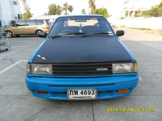 ขายรถนิสสัน ซันนี่ B11 เครื่องเดิม1.3 เกียร์ธรรมดา ภายในสวยเดิม สะอาด สีเต็มเงา แต่งสติ๊กเกอร์ รถขับด พร้อมใช้ครับ