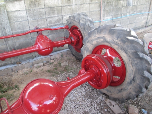 ขาย ชุดเพลา หน้า-หลัง โฟร์วิว พร้อมกระทะ พร้อมยางสภาพดี