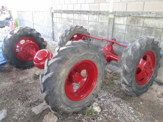 ขาย ชุดเพลา หน้า-หลัง โฟร์วิว พร้อมกระทะ พร้อมยางสภาพดี