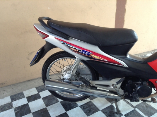 ขาย!!!ฮอนด้าเวฟ100ยูบ๊อก ปี49 รถเครื่องดีคับ มีเล่มทะเบียนครบ ภาษีไม่หมด