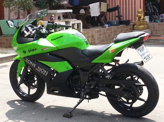 วุฒินนบุรี ขาย นินจา 250cc. ปี2009 สภาพสวยเครื่องดีของแต่งตามรูปเอกสารทะเบียนแท้ครบๆพร้อมใช้คับ