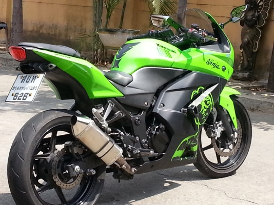 วุฒินนบุรี ขาย นินจา 250cc. ปี2009 สภาพสวยเครื่องดีของแต่งตามรูปเอกสารทะเบียนแท้ครบๆพร้อมใช้คับ